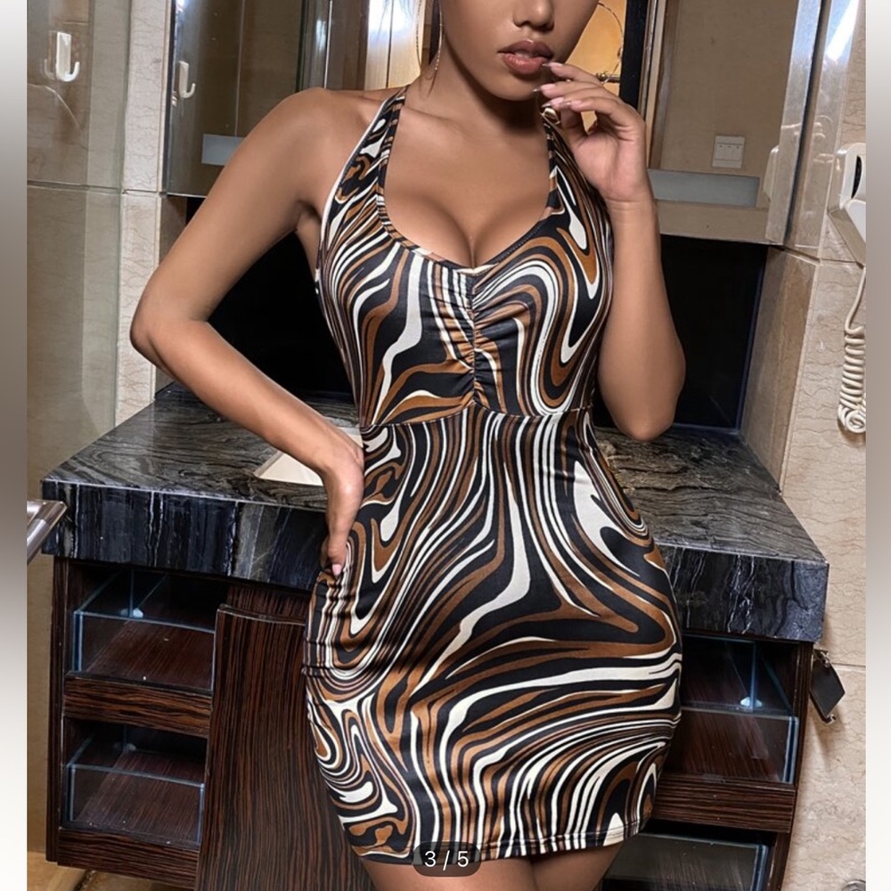 Mini Halter Dress